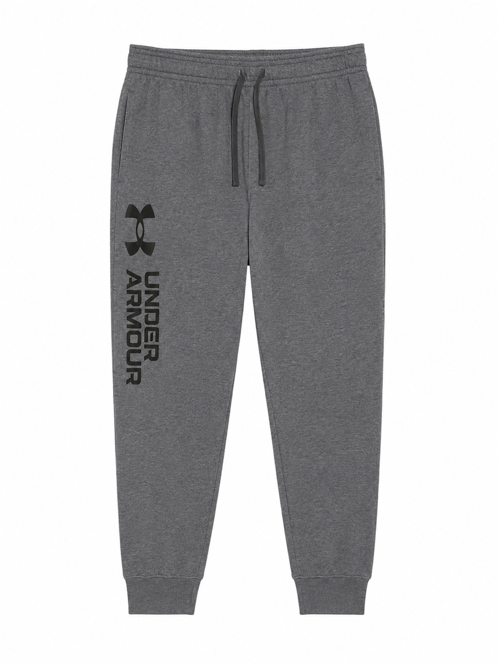 Under Armour Men’s 2XL Loose Fit Gray Fleece Jogger Sweatpants Drawstring